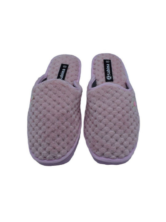 Sabina Women's Slipper In Pink Colour