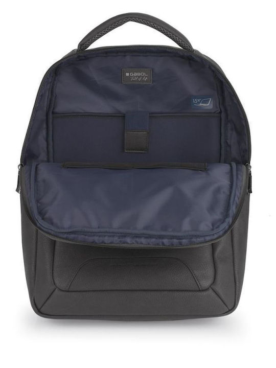 Gabol Decker Τσάντα Πλάτης για Laptop 15.6" σε Καφέ χρώμα
