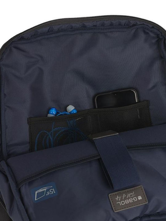 Gabol Decker Τσάντα Πλάτης για Laptop 15.6" σε Καφέ χρώμα