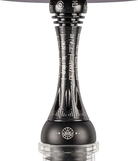 Hookah Ναργιλές X “Stratos” Μονός Μαύρος 50cm