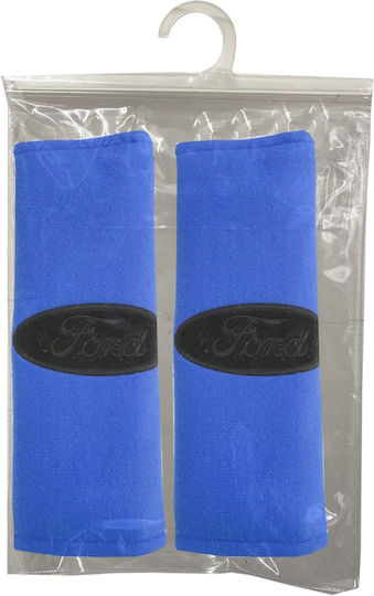 Race Axion Autositzgurt-Pads Ford Blau 2Stück