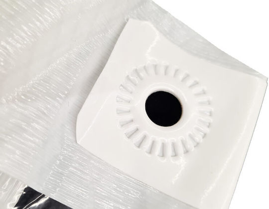 Protective Boat Cover L400cm x W600cm in White Colour