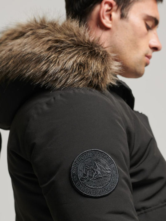 EVEREST Winter Jacket Bomber Black