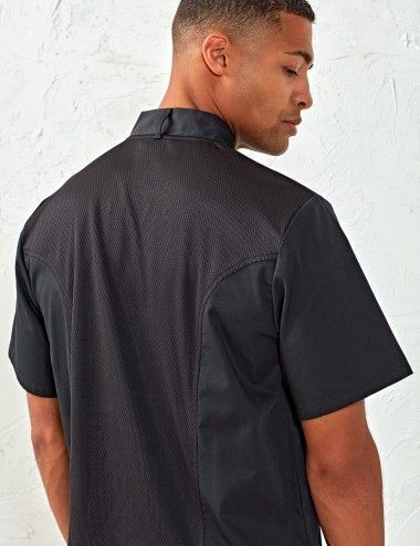 Premier Coat Chef 100% Cotton made Unisex Black with Long Sleeve