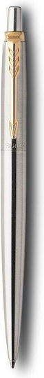 Parker Jotter Premium Pen Set Ballpoint made of Steel Silver in a case (in a paper cassette)
