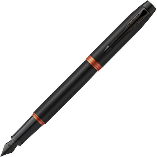 Parker I.M. MRN Ring Σετ Στυλό Ballpoint με Πένα από Ατσάλι Μαύρο σε Θήκη (σε Χάρτινη Κασετίνα)