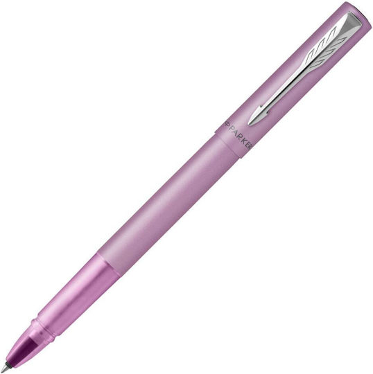 Parker Vector XL Lilac Σετ Στυλό Rollerball Medium με Πένα Medium Μωβ σε Θήκη (σε Μεταλλική Κασετίνα)