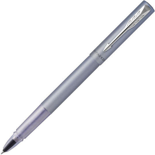 Parker Vector XL Pen Set Rollerball Medium with Fountain Pen Medium Silver in a case (in Metallic Cassette)