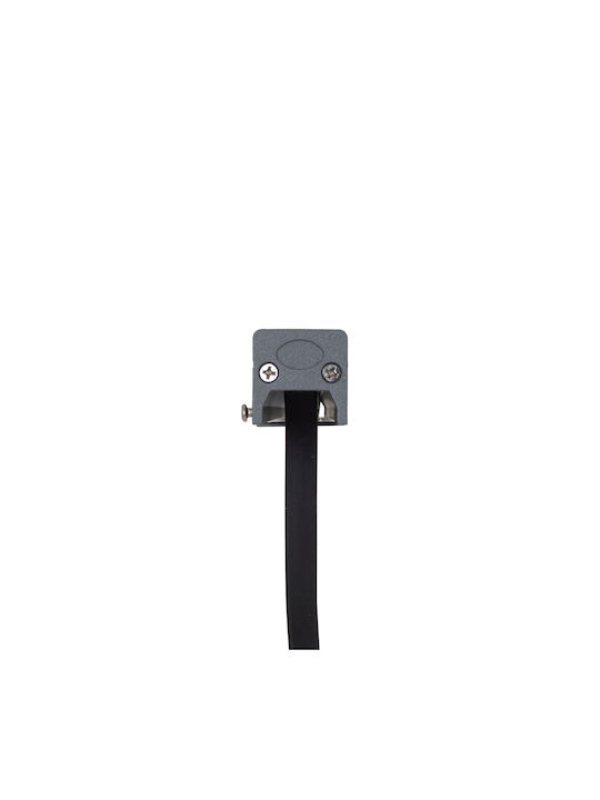 GloboStar Digi-Bar Outdoor LED Wall Washer 12W With Warm White Light IP65 Silver