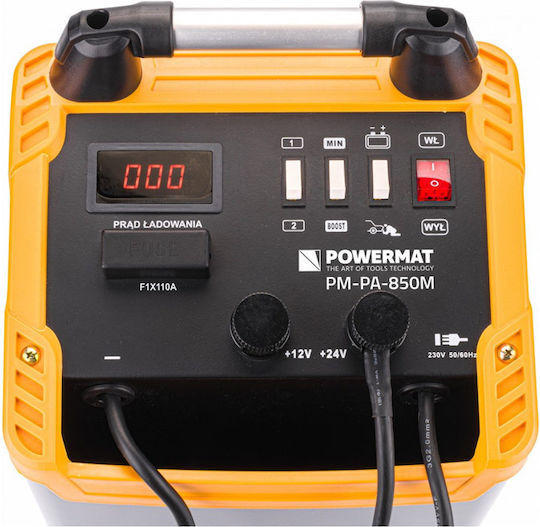 Powermat Starter Portabil Pentru Baterii Auto și Camion 850A 12/24V 12/24V