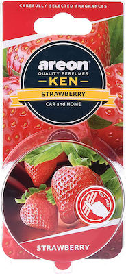 Areon Car Air Freshener Can Console/Dashboard Ken Blister Strawberry 35gr