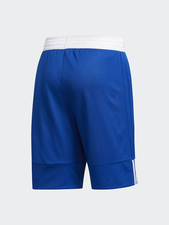 Adidas 3G Spee Reversible Αθλητική Ανδρική Βερμούδα Μπλε