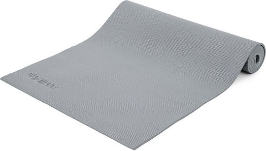 AMILA Στρώμα Γυμναστικής Yoga Γκρι (173x61x0.4cm)