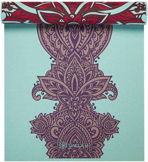 Gaiam Ara Rouge Στρώμα Γυμναστικής Yoga Τιρκουάζ (173x61x0.6cm)