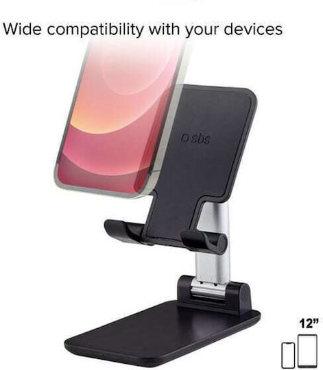 SBS Desk Stand for Mobile Phone in Black Colour
