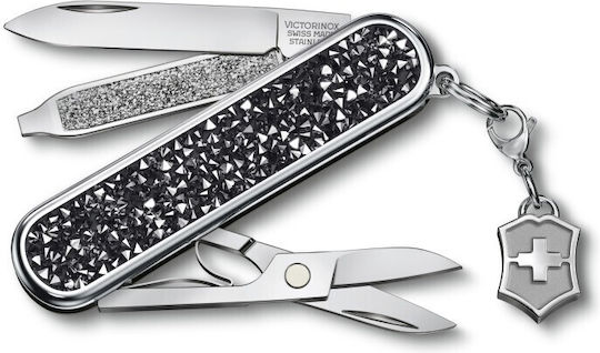 Victorinox Classic SD Swiss Army Knife Keychain Black