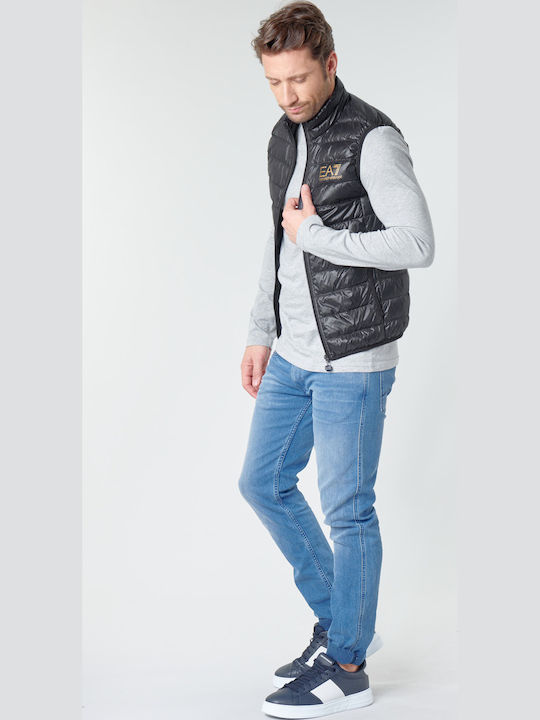 Sleeveless Winter Jacket Puffer Black