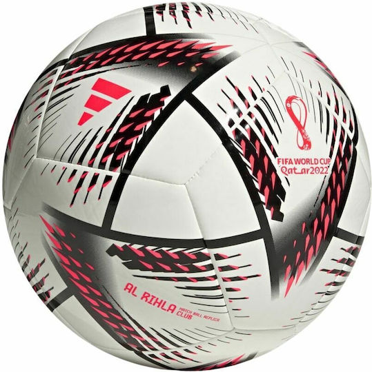 adidas Al Rihla Club Μπάλα Ποδοσφαίρου Λευκή