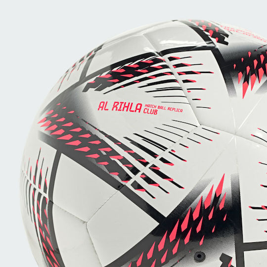 adidas Al Rihla Club Μπάλα Ποδοσφαίρου Λευκή