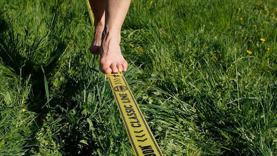 Gibbon Slacklines Balance Straps Yellow