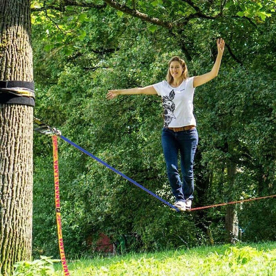 Gibbon Slacklines Ιμάντας Ισορροπίας Κίτρινος