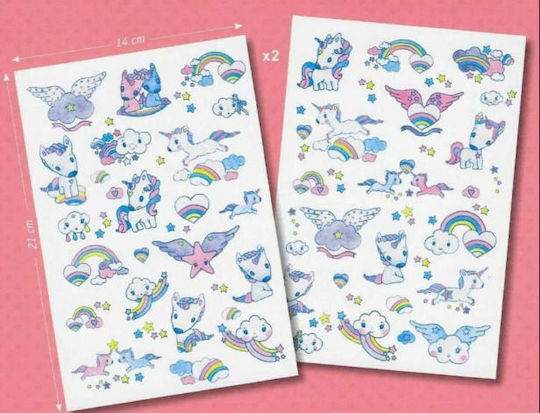 Djeco Unicorns Kids Tattoos