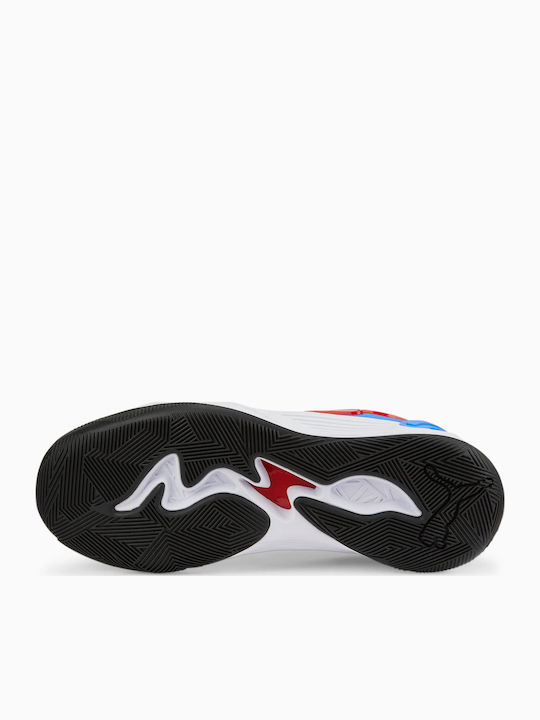 TRC Blaze Court Χαμηλά Μπασκετικά Παπούτσια Μαύρα