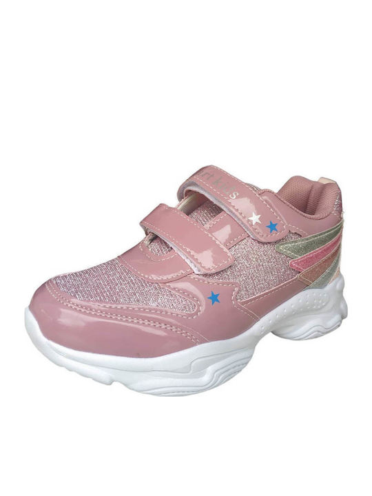 Kids Sneakers with Scratch Purple