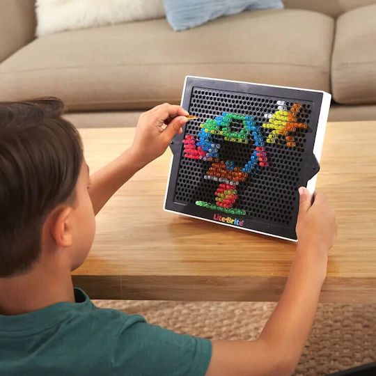 Jucărie de Construcție din Plastic Lite Brite pentru Copii 4+ ani+ Ani