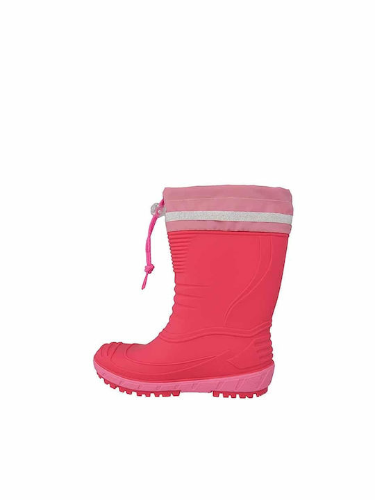 Adam's Shoes Kids Wellies Fuchsia