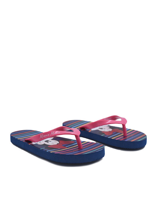 Детски Джапанки Flip Flops Minnie Сини Minnie Mouse