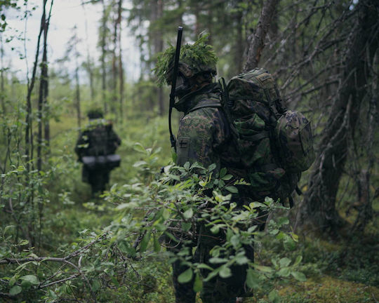 Savotta Savotta Jääkäri Military Backpack Backpack made of Polyester Black 60lt