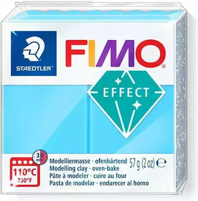 Staedtler Fimo Effect Neon Blue Πολυμερικός Πηλός 57gr