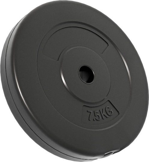 vidaXL Set of Plates Rubber 6pcs Total Weight 30kg Φ25mm