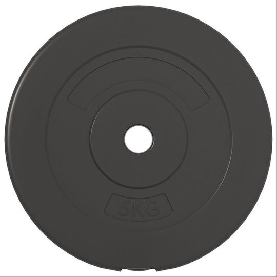 vidaXL Set of Plates Rubber 6pcs Total Weight 30kg Φ25mm