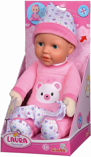 Simba Baby Doll Nightlight Laura GER 30 cm