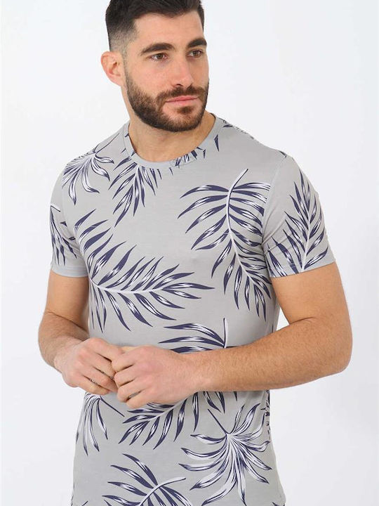 Casual Attitude Ανδρικό T-shirt Πράσινο Floral