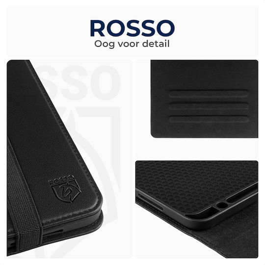 Rosso Flip Cover Black (iPad 2017/2018 9.7")
