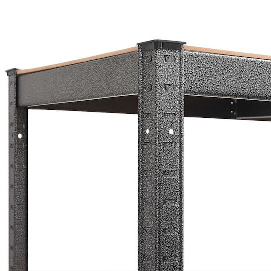 vidaXL Γωνιακή Ραφιέρα Dexion Γαλβανιζέ 90x90x180εκ. με 5 Ράφια Συνολικής Αντοχής 875kg