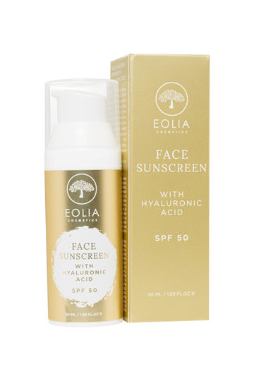 Eolia Cosmetics Αντηλιακή Λοσιόν Προσώπου SPF50 σε Spray 50ml