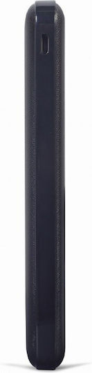 Gembird Power Bank 10000mAh with 2 USB-A Ports Black