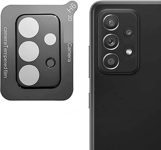 Techsuit Full Camera Protection Tempered Glass Black for the Galaxy A13