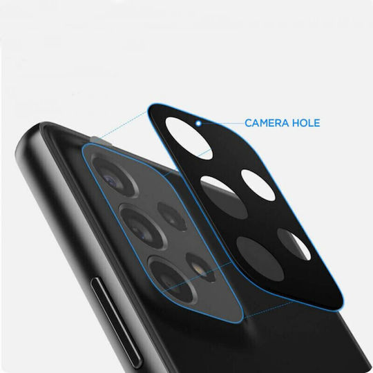 Techsuit Full Протектор за камера Закалено стъкло Черно за Galaxy A53 5G / A33 5G