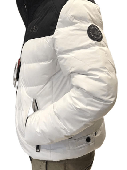 G903 Winter Jacke Puffer Weiß