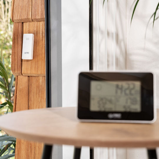 First Austria FA-2461-6-BA Wireless Digital Weather Station Black