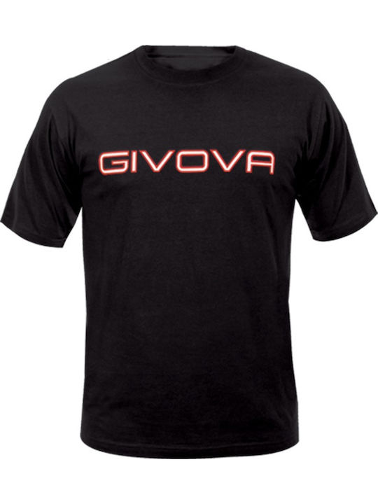 MA008-0010 Αθλητικό T-shirt Μαύρο