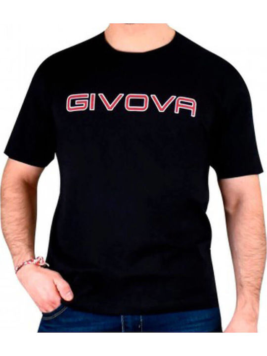 MA008-0010 Αθλητικό T-shirt Μαύρο