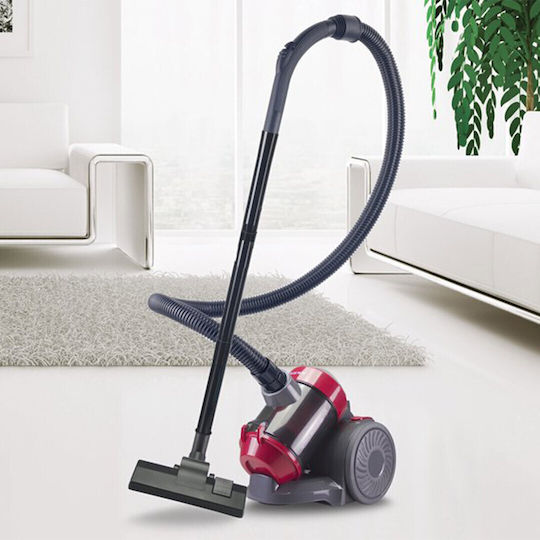 Beper P202ASP200 Прахосмукачка 800W С контейнер 3лт Червен