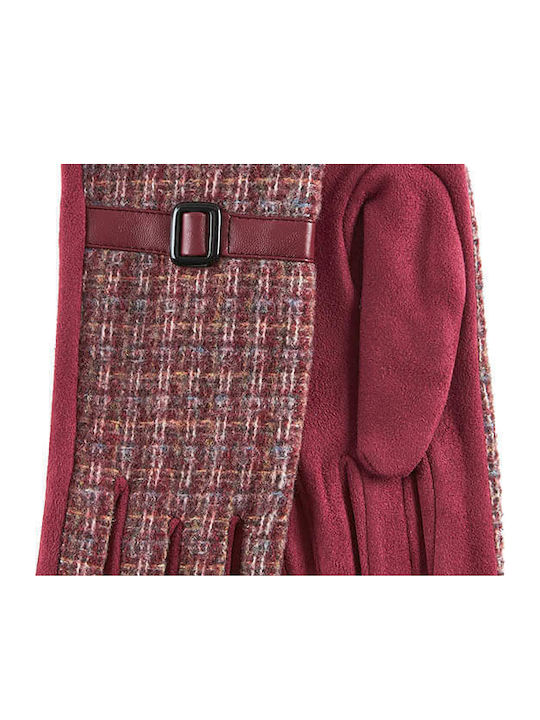 Burgundisch Handschuhe