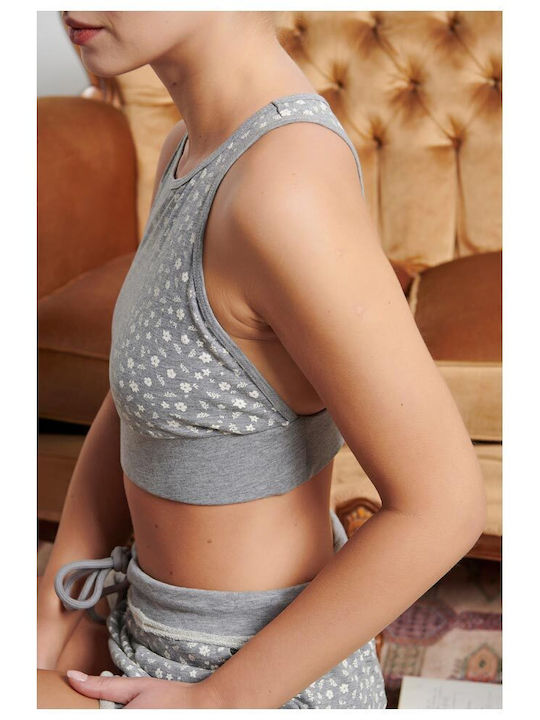 Femei Atletic Sutien sport Gri